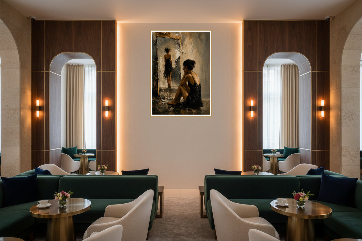 Reunion – Symbolic artwork exploring self-discovery, healing, and the journey of reconnecting with the parts of ourselves that time and experience can hide from view.