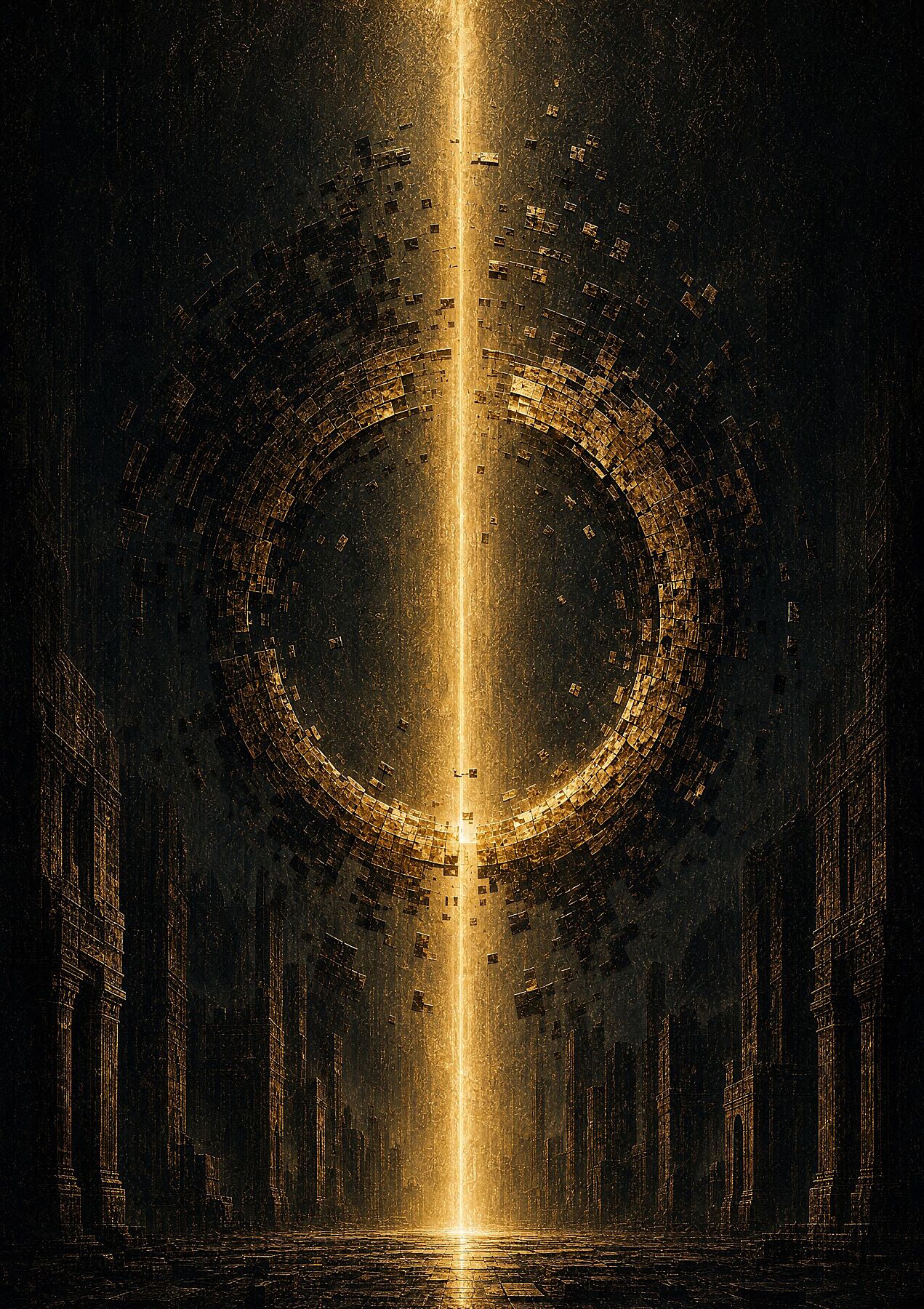 Faith — A symbolic reflection on trust, belief, and the courage to move forward without knowing the whole path.
