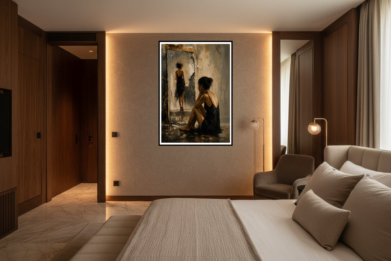 Reunion – Symbolic artwork exploring self-discovery, healing, and the journey of reconnecting with the parts of ourselves that time and experience can hide from view.