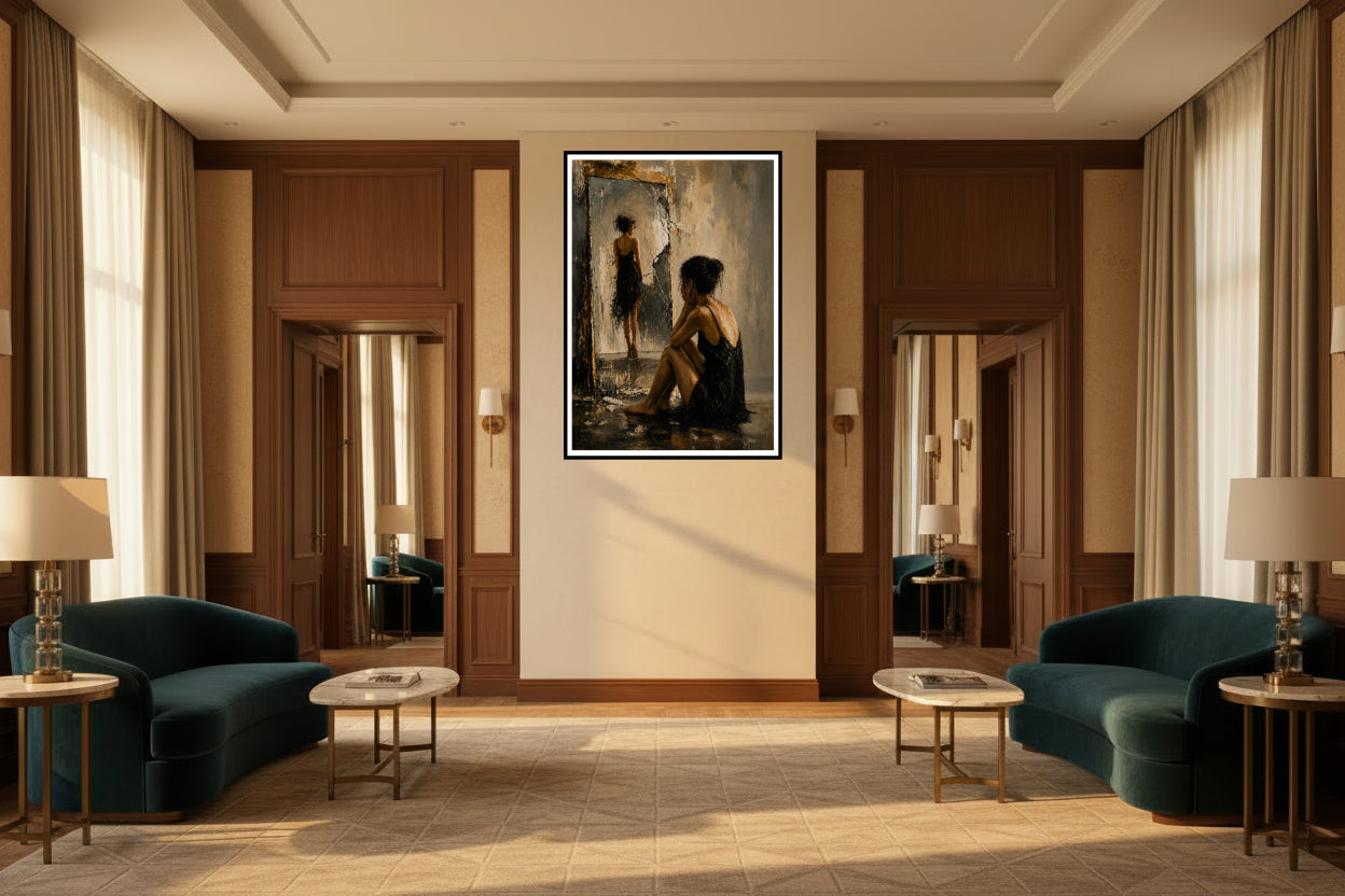 Reunion – Symbolic artwork exploring self-discovery, healing, and the journey of reconnecting with the parts of ourselves that time and experience can hide from view.